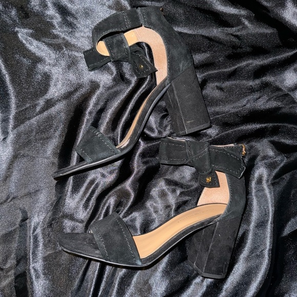 Tommy Hilfiger Black Suede Heels - Picture 9 of 9